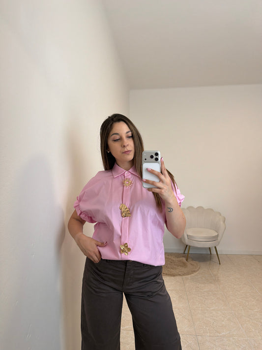 Camicia Gold Rosa