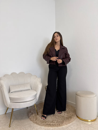Giacca Valery Borgogna