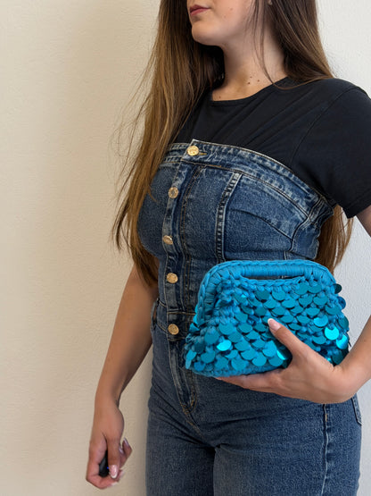 Lola Bag - Super Shiny Turchese
