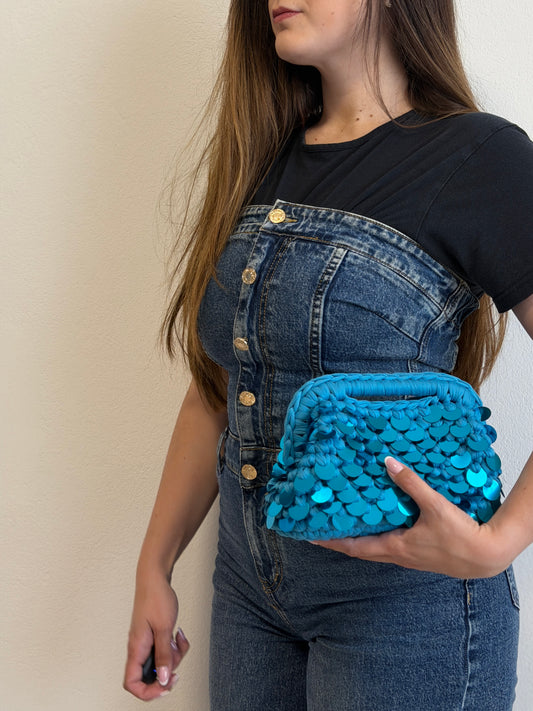 Lola Bag - Super Shiny Turchese