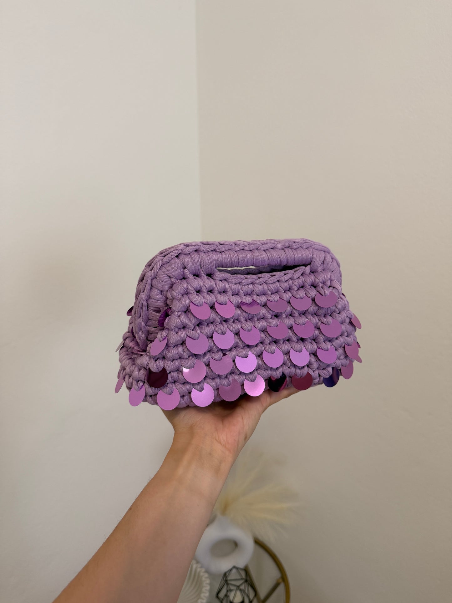 Lola Bag - Shiny Lilla