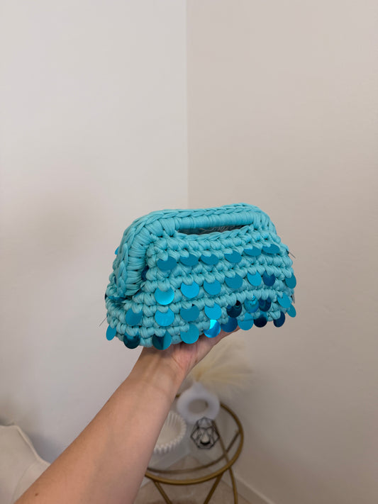 Lola Bag - Shiny Acquamarina