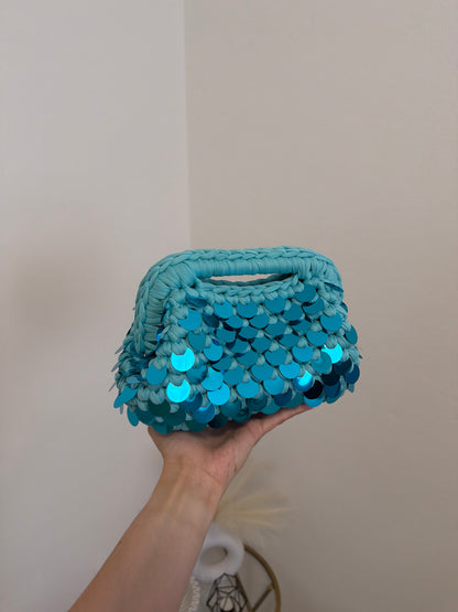 Lola Bag - Super Shiny Acquamarina