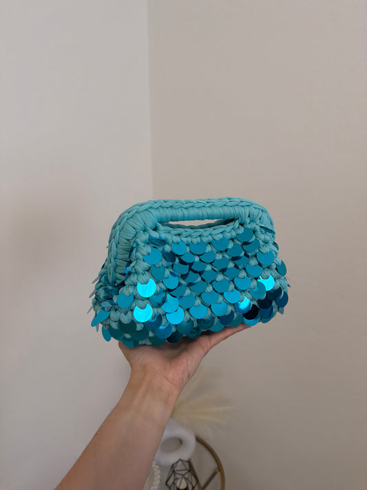 Lola Bag - Super Shiny Acquamarina