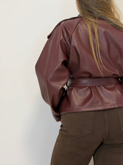 Trench Siena Bordeaux