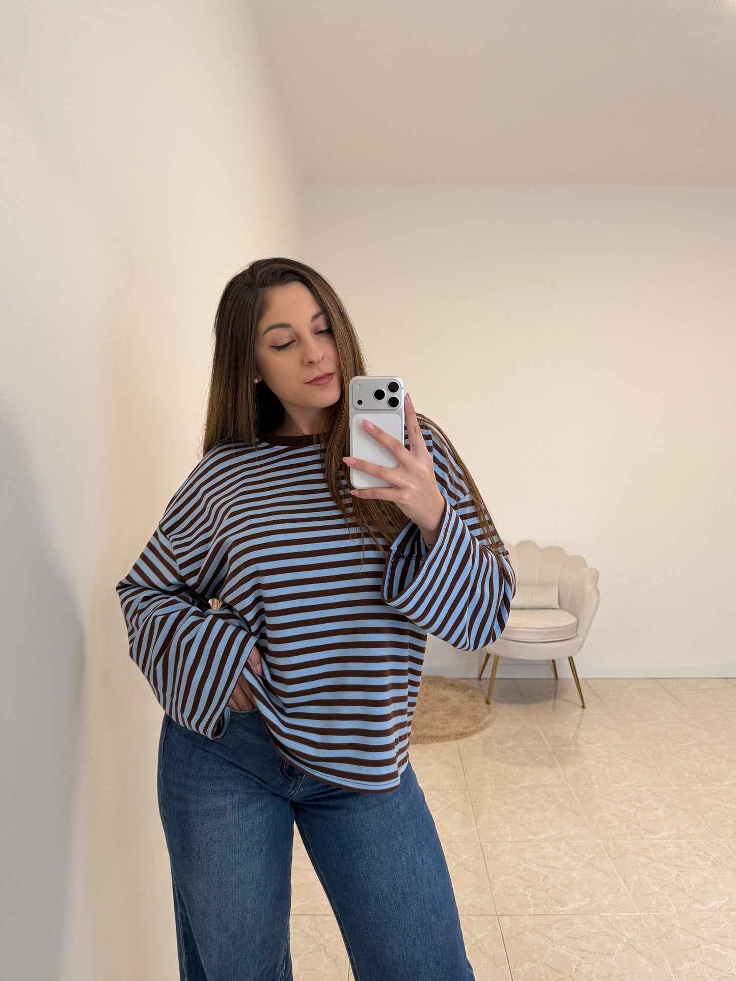 Maglia Eloise Azzurra