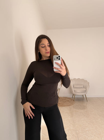 Maglia Cashmere Testa di moro