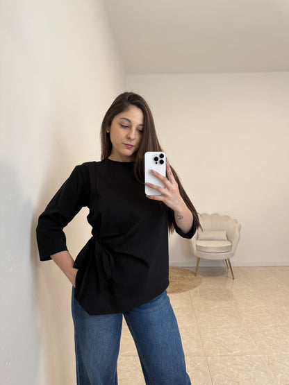 Maglia Fiocco Nera