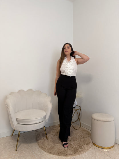 Maglia Chiffon Bianca