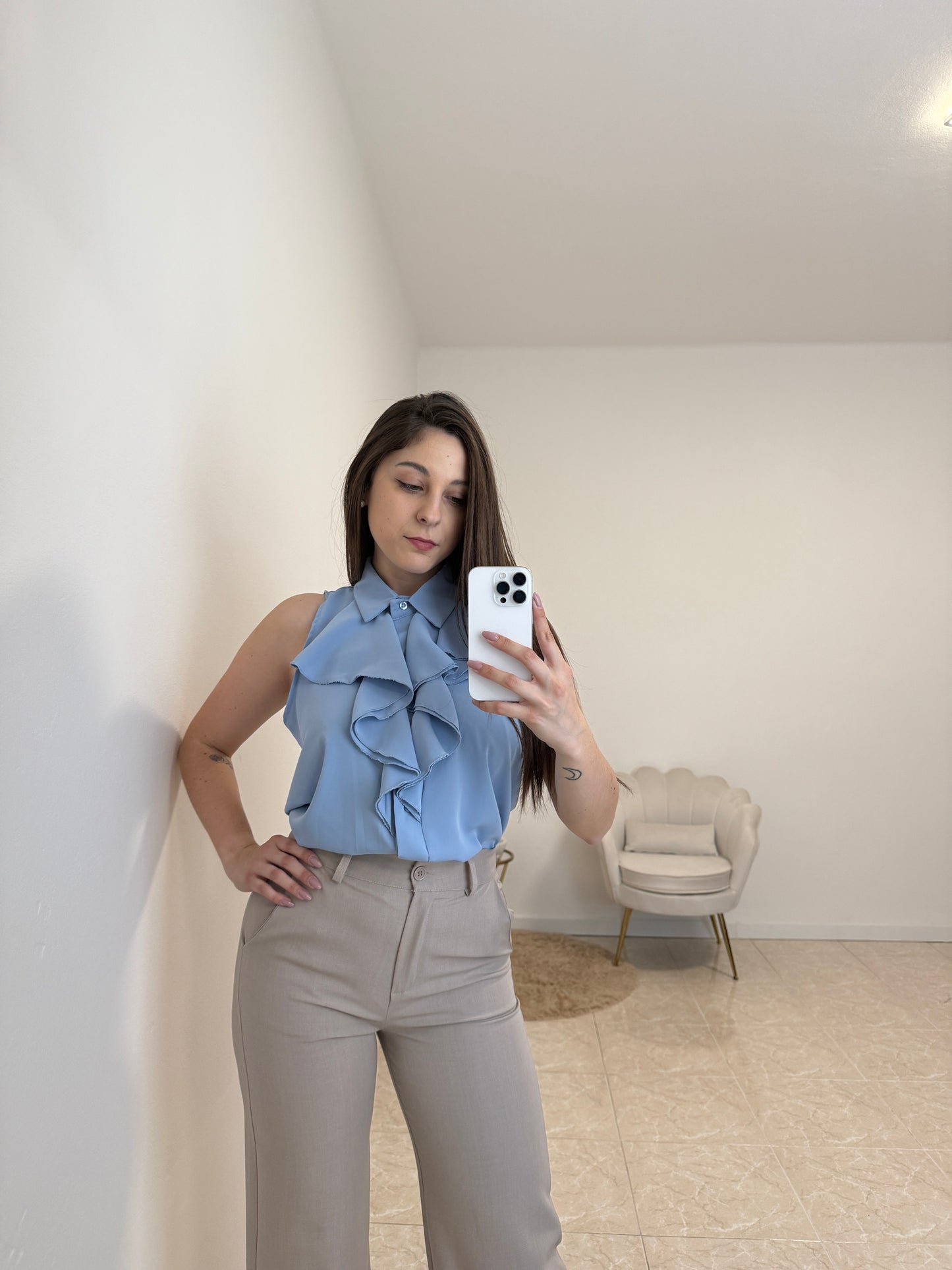 Camicetta Celeste